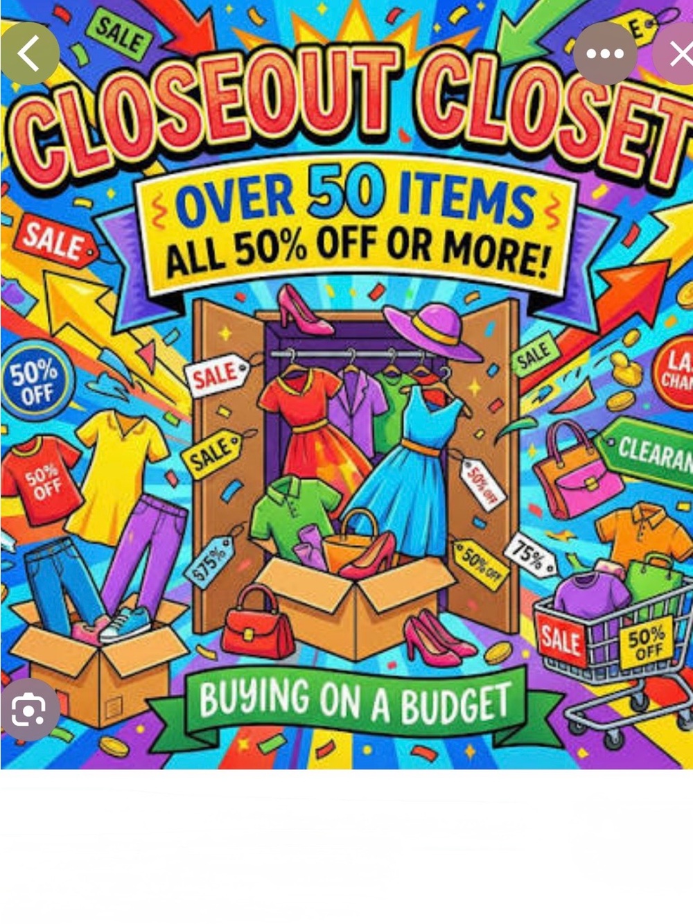 CLOSET CLOSING 💚💚 50% Markdown